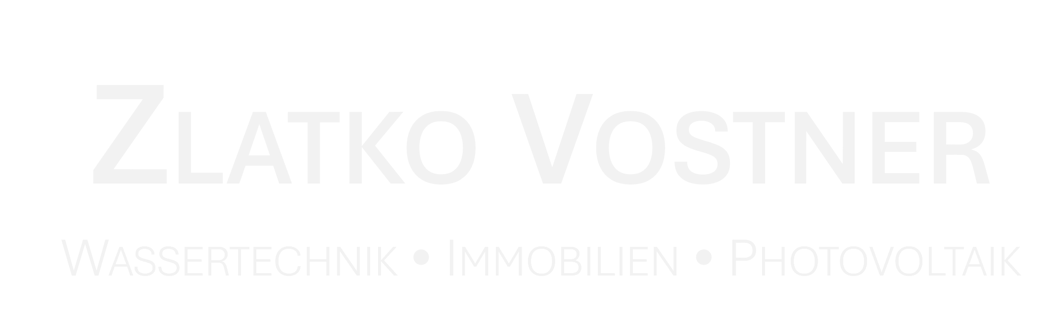 Zlatko Vostner Solutions Schriftzug